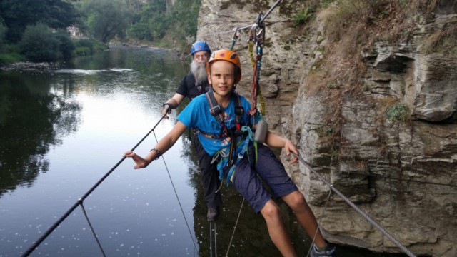 Kurz bezpečného via ferrata...