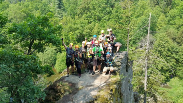Kurz bezpečného via ferrata...