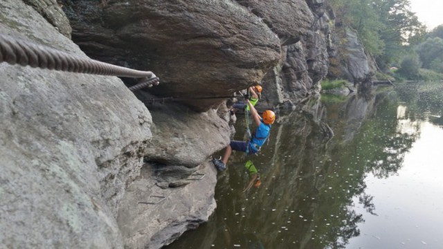 Kurz bezpečného via ferrata...