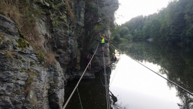 Kurz bezpečného via ferrata...