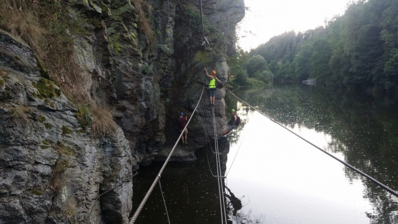 Kurz bezpečného via ferrata...