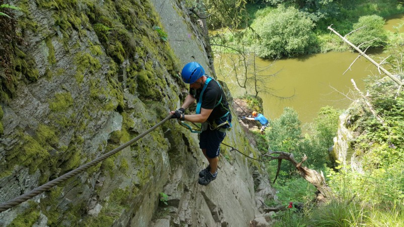 Kurz bezpečného via ferrata...