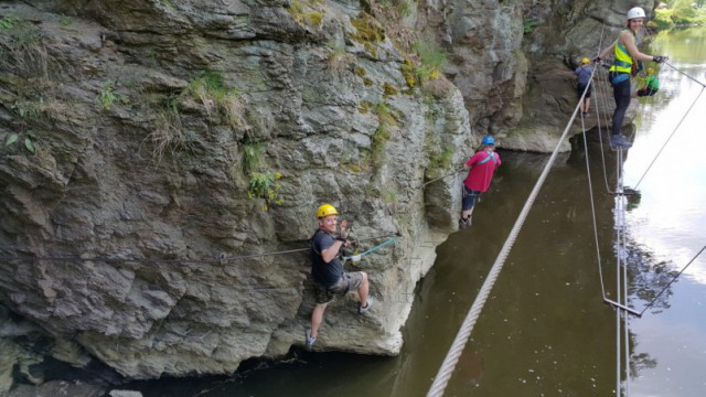 Kurz bezpečného via ferrata...