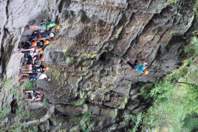 Kurz bezpečného via ferrata...