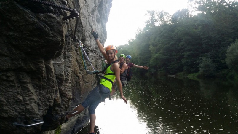 Kurz bezpečného via ferrata...