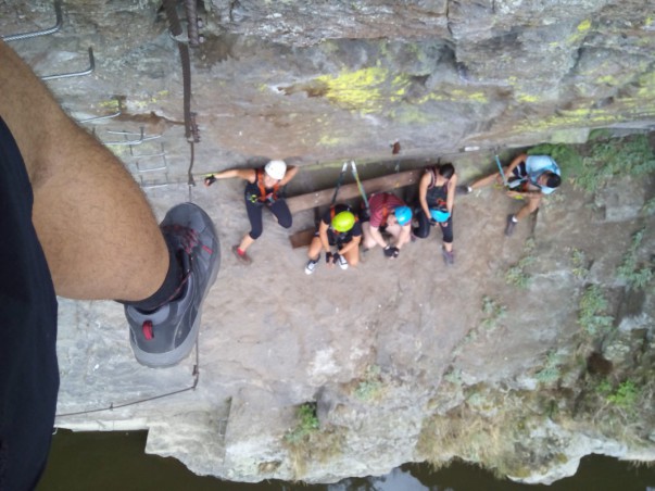 Kurz bezpečného via ferrata...