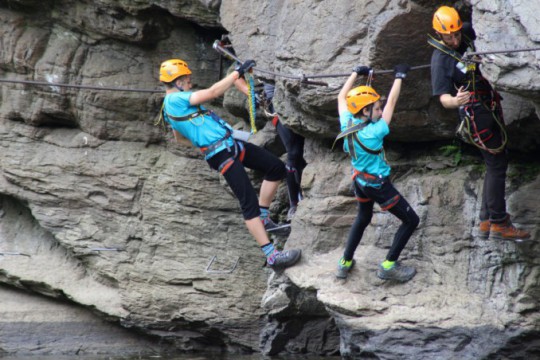 Kurz bezpečného via ferrata...