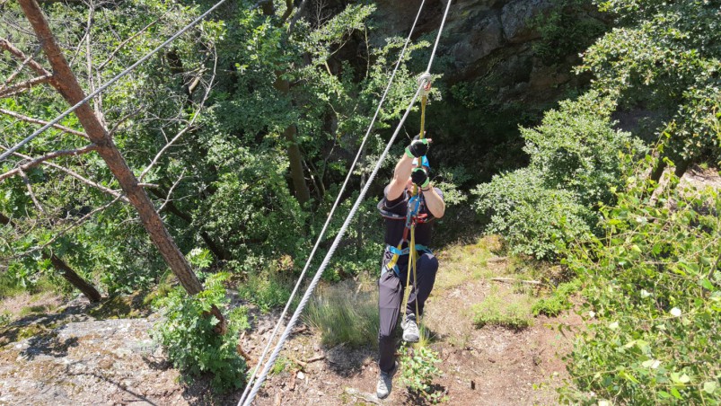 Kurz bezpečného via ferrata...
