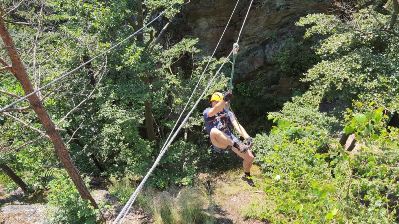 Kurz bezpečného via ferrata...
