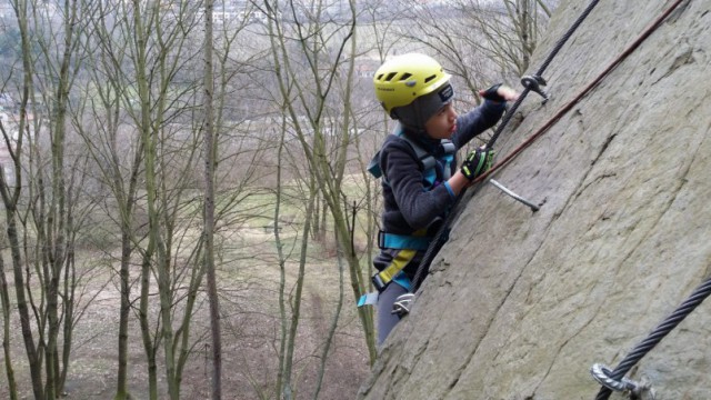 Kurz bezpečného Via ferrata...