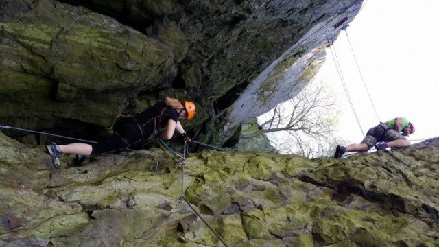 Kurz bezpečného Via ferrata...