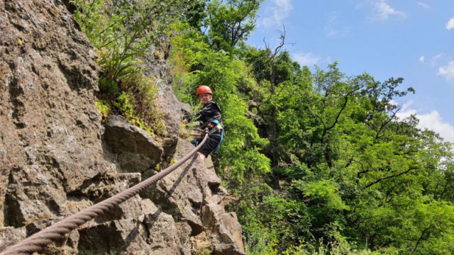 Kurz bezpečného Via ferrata...