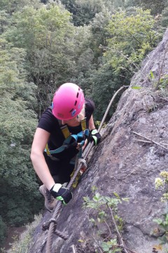 Kurz bezpečného Via ferrata...