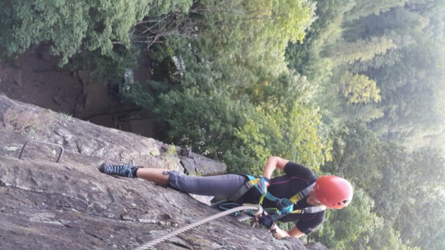 Kurz bezpečného Via ferrata...