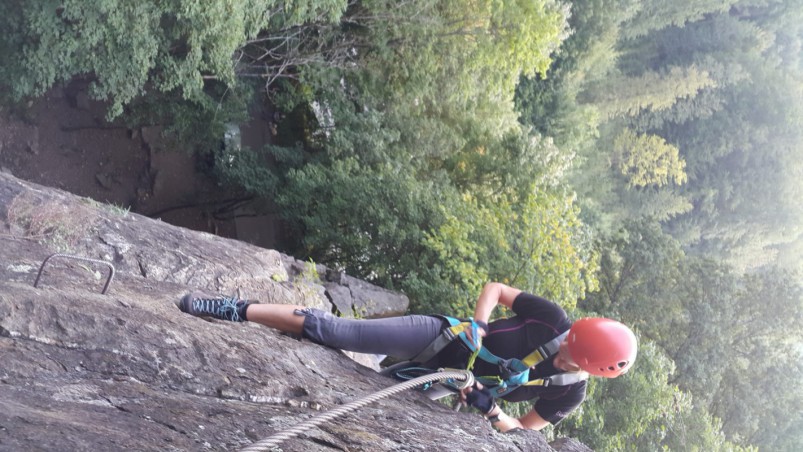 Kurz bezpečného Via ferrata...