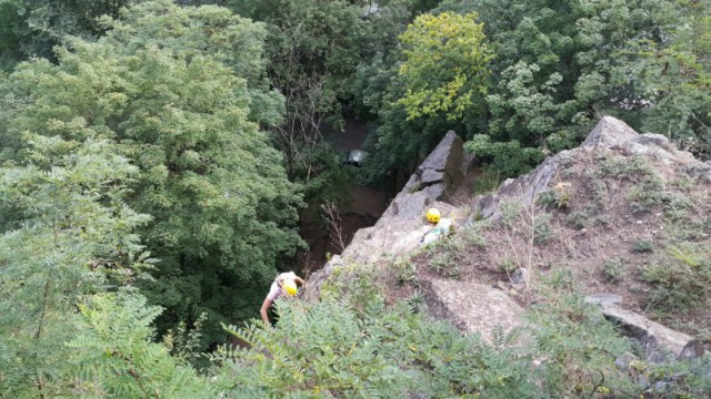 Kurz bezpečného Via ferrata...
