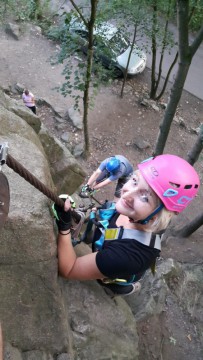 Kurz bezpečného Via ferrata...