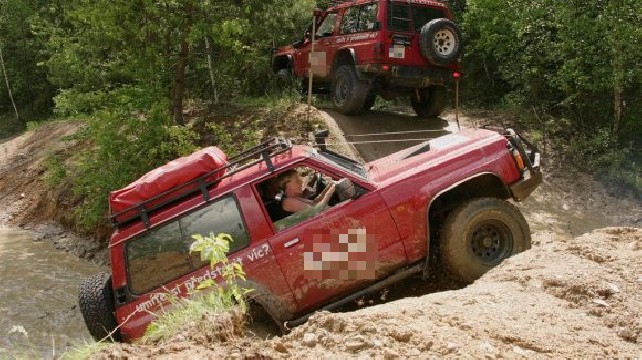 Offroad kurz zapůjčeným...