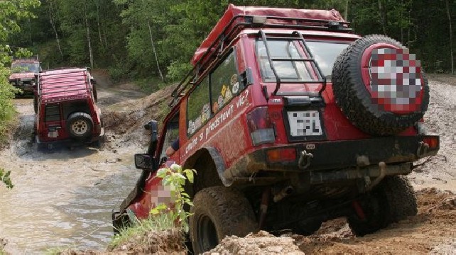 Offroad kurz zapůjčeným...