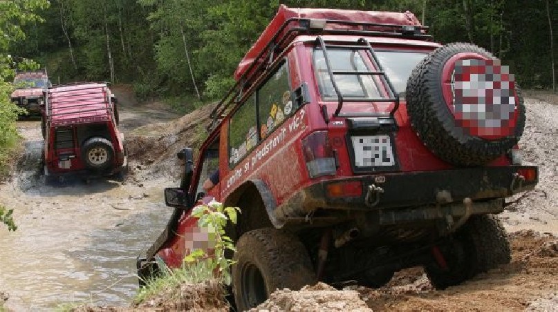 Offroad kurz zapůjčeným...