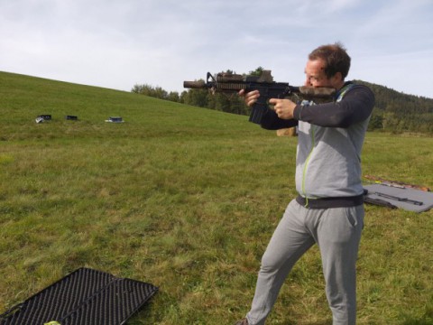 Airsoft outdoor střelba na...