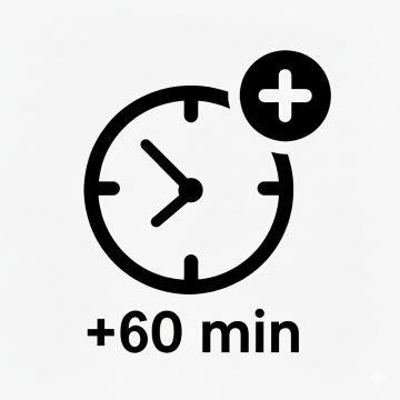 Prodloužení jízdy o 60 minut