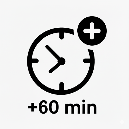 Prodloužení jízdy o 60 minut