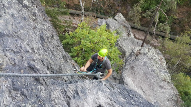 Zapůjčení via ferrata...