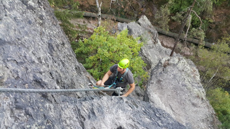 Zapůjčení via ferrata...