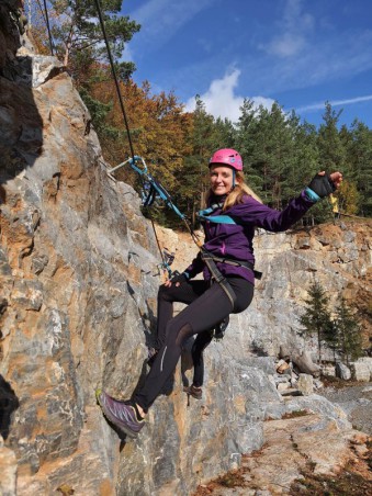 Kurz bezpečného Via ferrata...