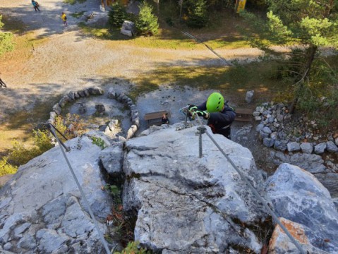 Kurz bezpečného Via ferrata...