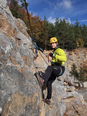 Kurz bezpečného Via ferrata...